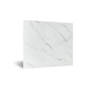 Imagem de Kit com 30 Piso Mármore Branco de Espuma Revestimento Autocolante 30x3
