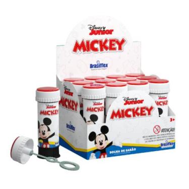 Imagem de Bolinha de Sabão Personagens Atóxica 12und  Mini Jogo na Tampa Brasilf