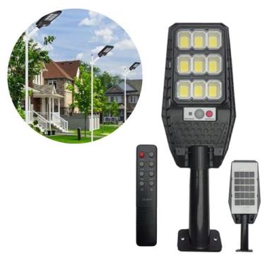 Imagem de Luminária Led Cob Lâmpada Refletor Solar Externa 100W IP65 Para Poste 