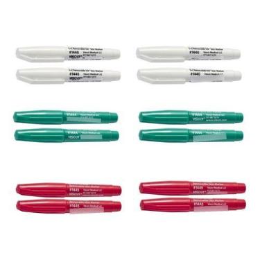 Imagem de Kit 12 Canetas Dérmica Marcação Botox Dermarker, Viscot.