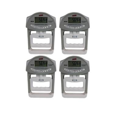Imagem de Kit 4 Dinamômetro Digital Faixa 0 A 90Kg Manual Graduação 0.1Kg Mão Dm