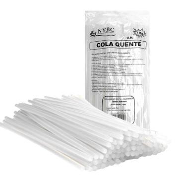 Imagem de Cola Quente em Bastão Pacote com 1Kg 7mm - NYBC