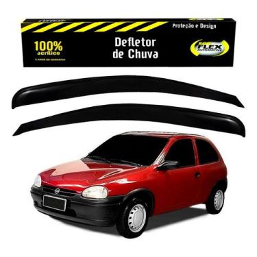 Imagem de Jogo Calha Defletor Chuva Corsa 1.0 1.4 2 Portas 1994 A 1996 - Ecoflex