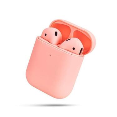 Imagem de Fone De Ouvido Wireless Bluetooth Ol 12 Rosa - Booglee, Rosa, I12, Blu