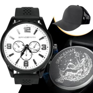 Imagem de Kit Relógio Masculino numérico analógico presente - Orizom