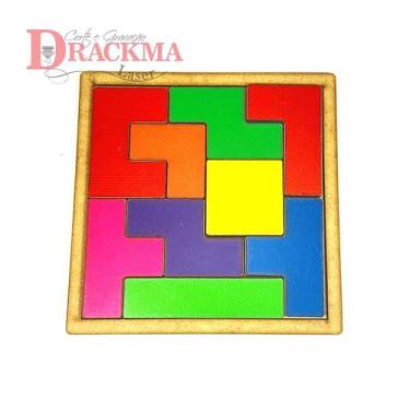 Imagem de Jogos do Tetris Educativo em MDF - Drackma