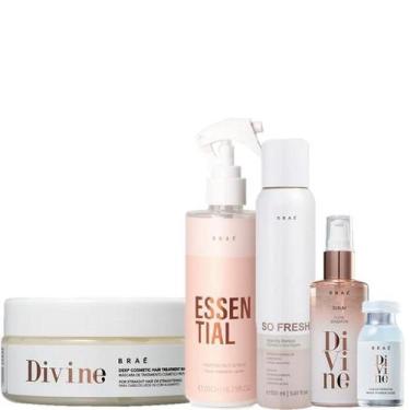 Imagem de BRAE Divine Mascara 200g Serum 60ml Ampola 13ml Essential 260ml e So F