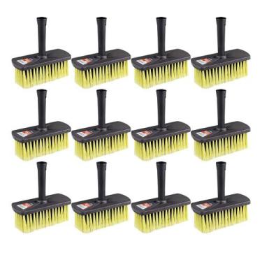 Imagem de Kit 12 Broxas Trincha 15cm Para Pintura 800/1 Médio - Atlas