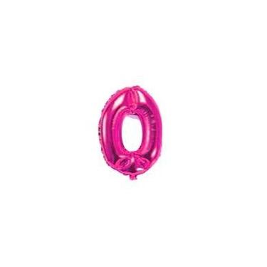 Imagem de Balão Metalizado Número Pink de 40cm (16 Polegadadas) - Pink - Plena M