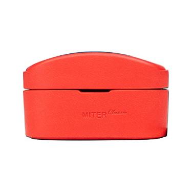 Imagem de MITER Case Compatível com fone de ouvido Sony WF-1000XM4, capa de couro PU feita à mão para WF1000XM4 (vermelho)