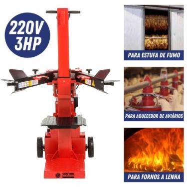 Imagem de Rachador De Lenhas Kawashima Elétrico RL 31250-E 3HP 220V 15A Para Tor