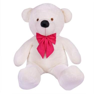 Imagem de Urso Teddy Gigante 1,40M LuckBaby - 226, Baunilha rosa