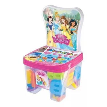 Imagem de Brinquedo Cadeirinha Infantil Educadeira Letras Princesas - Lider