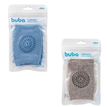 Imagem de Joelheira Bebe Engatinhar Infantil Buba, Azul