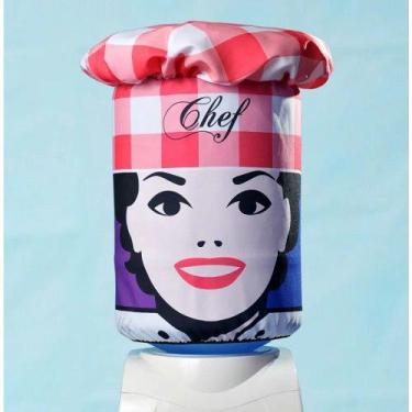 Imagem de Capa Para Galão de Água de 20L Estampada c/ Porta Sacos - Capa Nóis