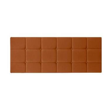 Imagem de Cabeceira Para Cama Casal King Queen Box 1,40x55 Calipha Laranja - Mag