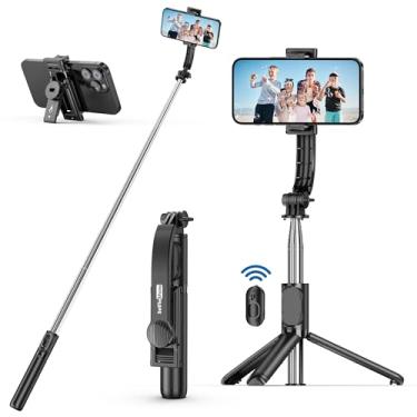 Imagem de Bastão de selfie SelfieShow, tripé extensível com controle remoto sem fio e suporte de tripé, portátil, leve, compatível com iPhone 15 14 13 12 Pro Xs Max X 8Plus, smartphone Samsung e mais
