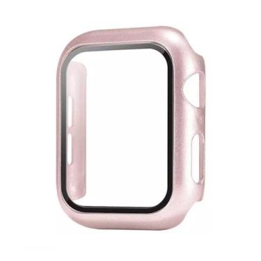 Imagem de Capa Bumper Para Apple Watch Com Protetor Tela Vidro 42mm - Classic