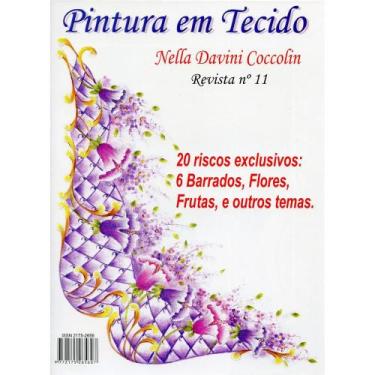 Imagem de Revista Pintura em Tecido Nella Davini Coccolin - Volume 11 - Ambiente