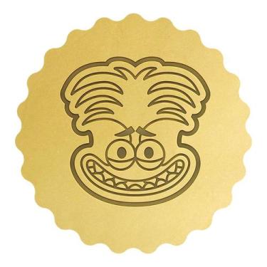 Imagem de Cortador Biscoito Cabeça Ansiedade Divertidamente - DOCE IMPRESSO,  7c