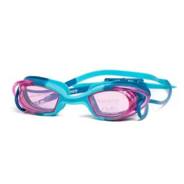 Imagem de Óculos de Natação Mariner 509081 - Adulto - Speedo, Azul, Rosa