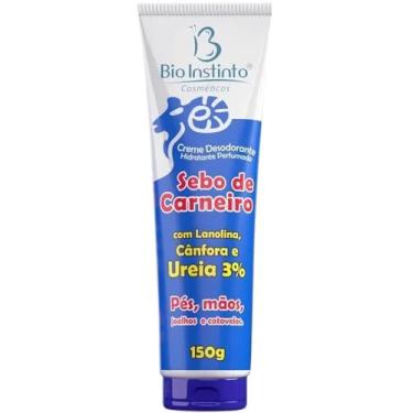 Imagem de Bio Instinto Sebo de Carneiro - Creme Hidratante Pés e Mãos Cânfora e Ureia 150g
