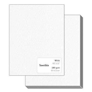 Imagem de 200 peças, (29,5 kg/180 gsm) - Cartolina branca 21 x 28, papel grosso para impressora de papelão