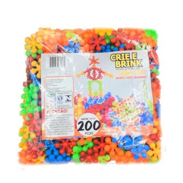 Imagem de CRIE E BRINK SUPER STAR SACO 200 PECAS