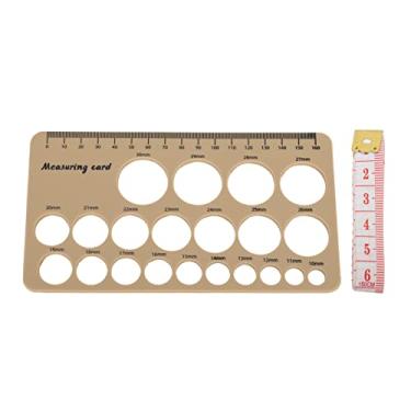 Imagem de Ferramenta de Medição de Flange de Mama, Régua de Mamilo de Silicone para Seios, Bomba Tira Leite Com Fita Macia de 1,5 M, Observação de Mudanças Corporais Durante a Gravidez,