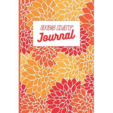 Imagem de 365 Day Journal - One Page A Day | Lined | Undated | 6x9 Daily Diary | Floral Pattern Cover: Daily Diary for 365 days of Journaling. Gift for Family and Friends