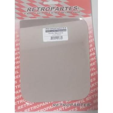 Imagem de Lente de Retrovisor Lado Esquerdo para Kombi Mexicana, 1997-2013, Sem Base