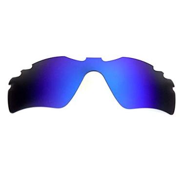 Imagem de Lentes de reposição Galaxy para óculos de sol Oakley Radar Path ventilados com várias seleções. (azul)