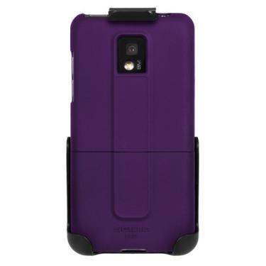 Imagem de Seidio SURFACE Capa e coldre para G2x/LG Optimus 2X – Pacote combo – Embalagem de varejo – Ametista