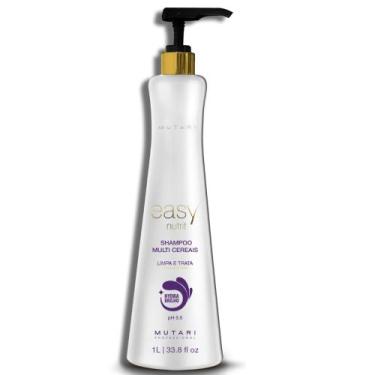 Imagem de Shampoo Multicereais 1L Limpa Suave Removendo Impurezas Sem Danifica P