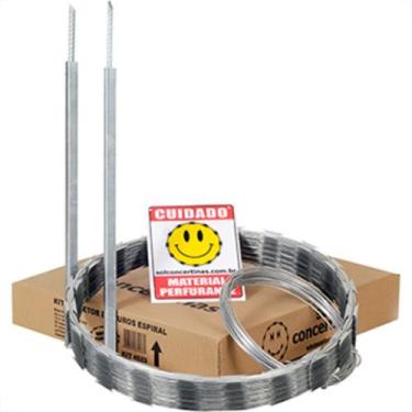 Imagem de Cerca Perimet.Kit H.Pino 45Cm 05Mt Sol