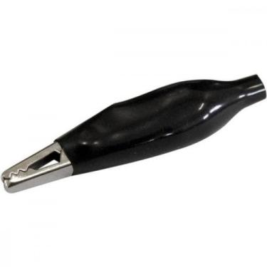 Imagem de Garra Jacare Pequena Com Espaguete Para Bateria Preta 812 - Kit C/50 -