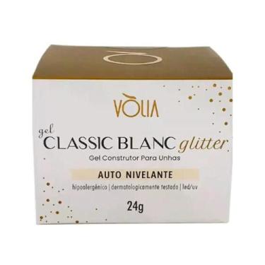 Imagem de Gel Classic Blanc Glitter Volia 24G