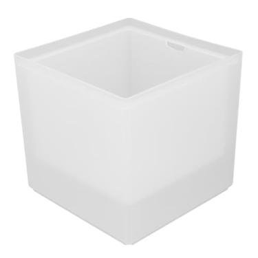 Imagem de Balde de Gelo LED Com Balde de Mais Refrigerador Quadrado de Camada Dupla, Capacidade de 3,5L, Luzes de Mudança de Cor RGB, Portátil para Barra Em Casa, Bebidas de Vinho de