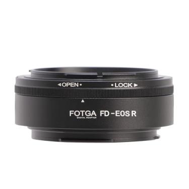 Imagem de FOTGA Anel adaptador de montagem de lente FD-EOSR para lente Canon FD para câmera sem espelho série EOS R, compatível com câmera Canon EOS R3 R5 R5C R6 Mark II R7 R8 R10 R50 R100 RP