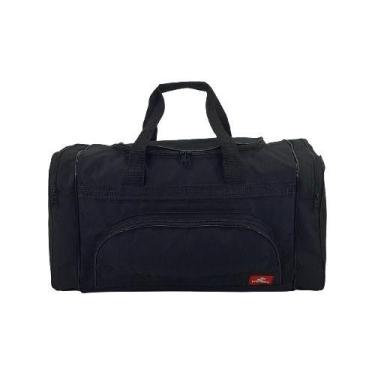 Imagem de Bolsa Mala espaçosa Sacola Bagagem Mao tiracolo reforçado Viagem Passe
