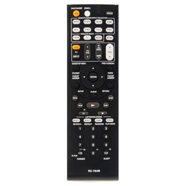 Imagem de Controle remoto de substituição RC-764M aplicável para receptor AV Onkyo TX-SR508 HT-R580 HT-R680 TX-SR578 HT-R980 HT-RC260 TX-SR508 HT-S5300 HT-S6300 HT-S7300 HT-S9300 00THX