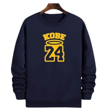 Imagem de Blusa Moletom Gola Basquete Kobe 24 Mamba Basketball - Loja White Mamb