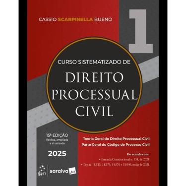 Imagem de Curso Sistematizado de Direito Processual Civil - Vol.1 - 15ª Edição 2025
