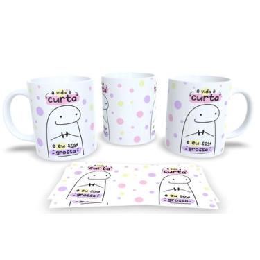 Imagem de Caneca Personalizada Flork Frases Engraçadas, Divertidas e Deboche Hum