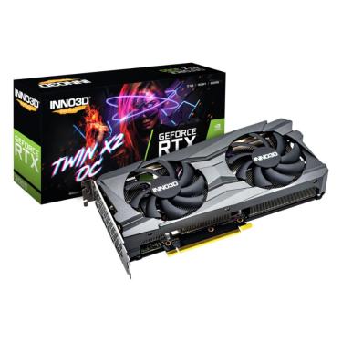 Imagem de GeForce RTX 3060 12GB GDDR6 - INNO3DD Twin X2 - DLSS - Ray Tracing - N30602-12D6-119032AH