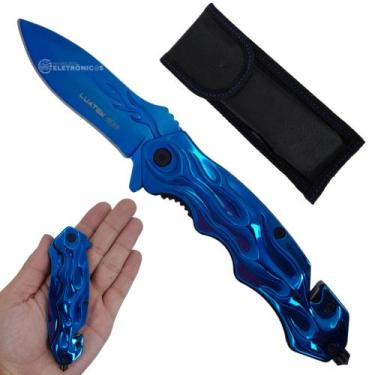 Imagem de Canivete de Bolso Leve e Robusto com Funções Adicionais e Sistema de S