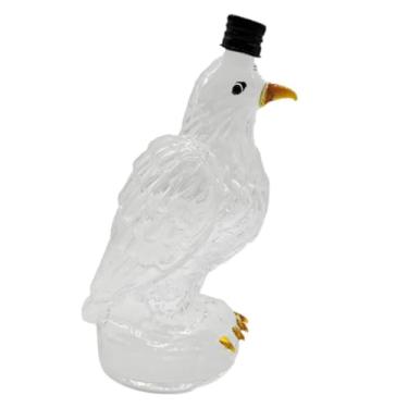 Imagem de DimyFew Whisky Decanter exclusivo Garrafa de cerveja de decantador de vidro para bebida de champanhe de cerveja de uísque, Base Redonda