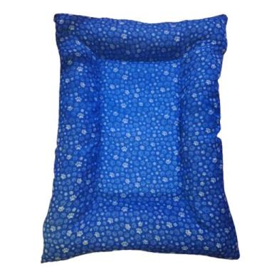 Imagem de Cama Pet Colchonete Caminha Para Cachorro e Gato Lavável com Zíper Méd