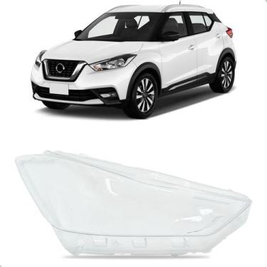 Imagem de Lente Farol Dianteiro para Nissan Kicks 2017 2018 a 2021 - SP ACESSÓRI