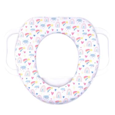 Imagem de Redutor de Assento Sanitário infantil Arco-íris - Basic +